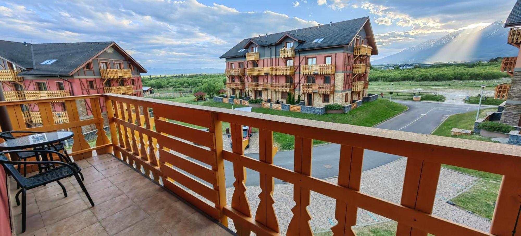 Apartment Fimm Vel'ka Lomnica Exteriör bild